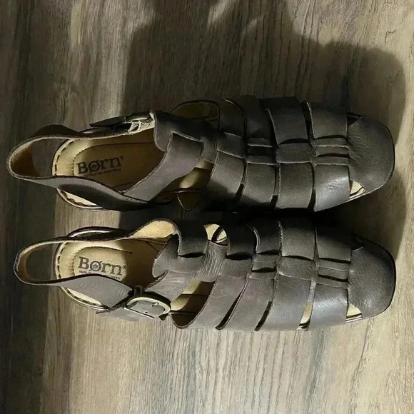 BORN WOMENS HARTLEY SANDALS 11 New Without Box Never Worn - Picture 2 of 6